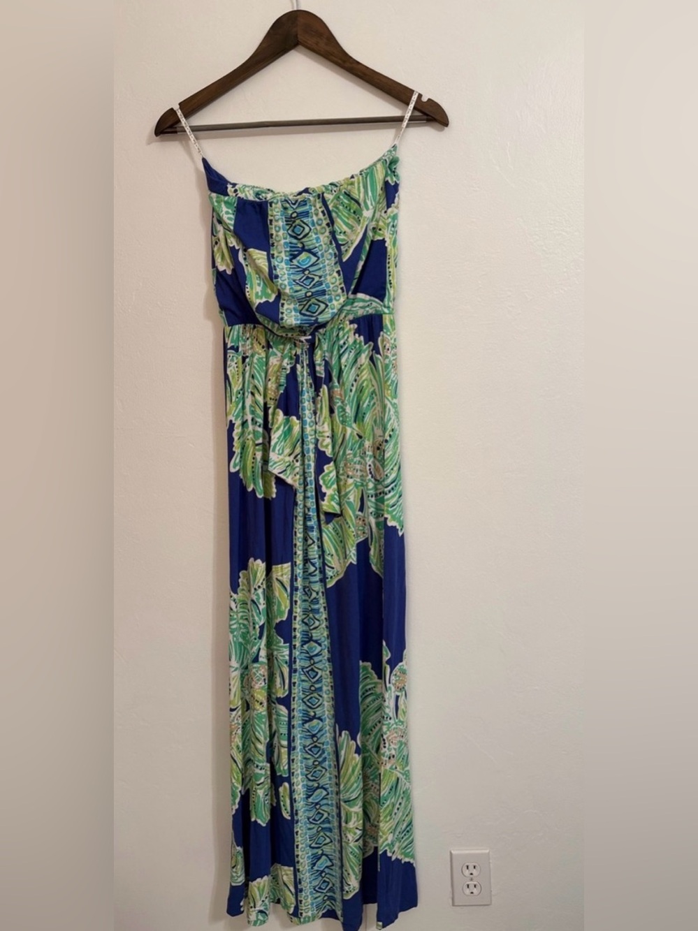 Lilly Pulitzer Strapless Maxi Dress
